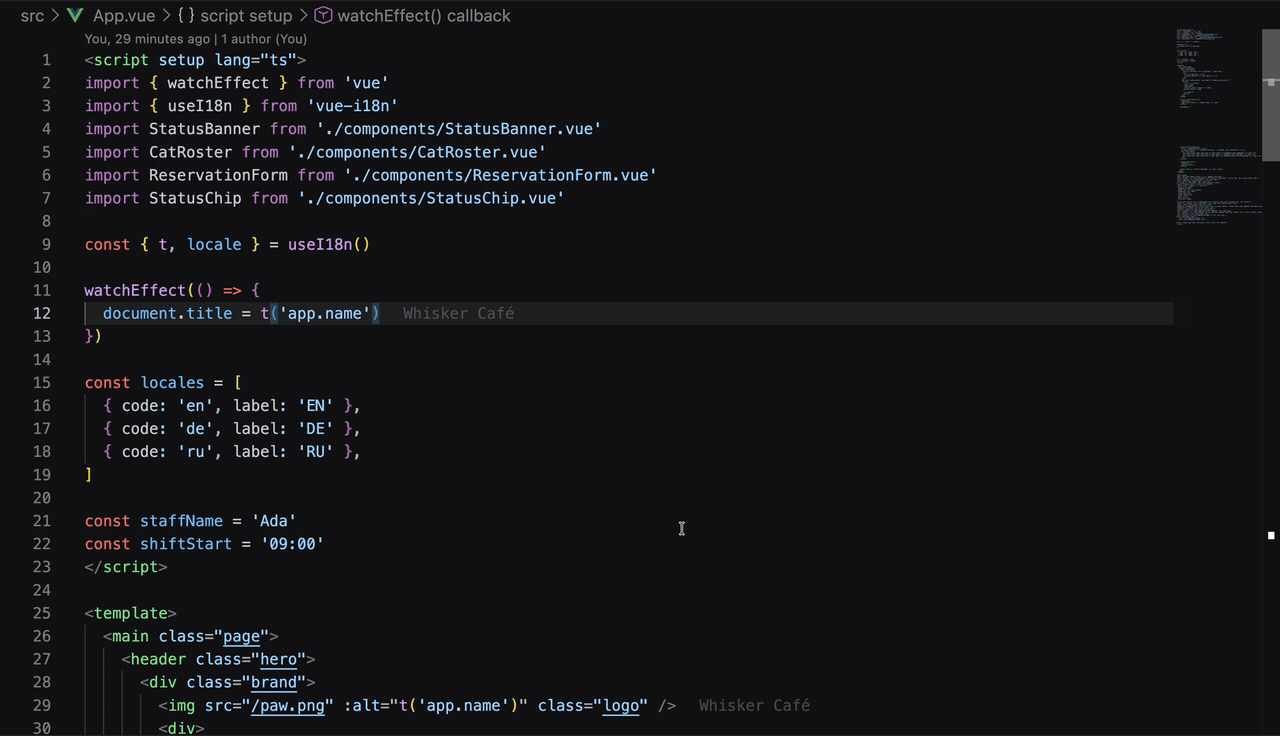 Jumping from the hover menu to a keypath usage in code
